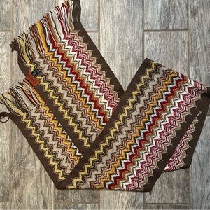 Missoni Multicolor Knit Scarf